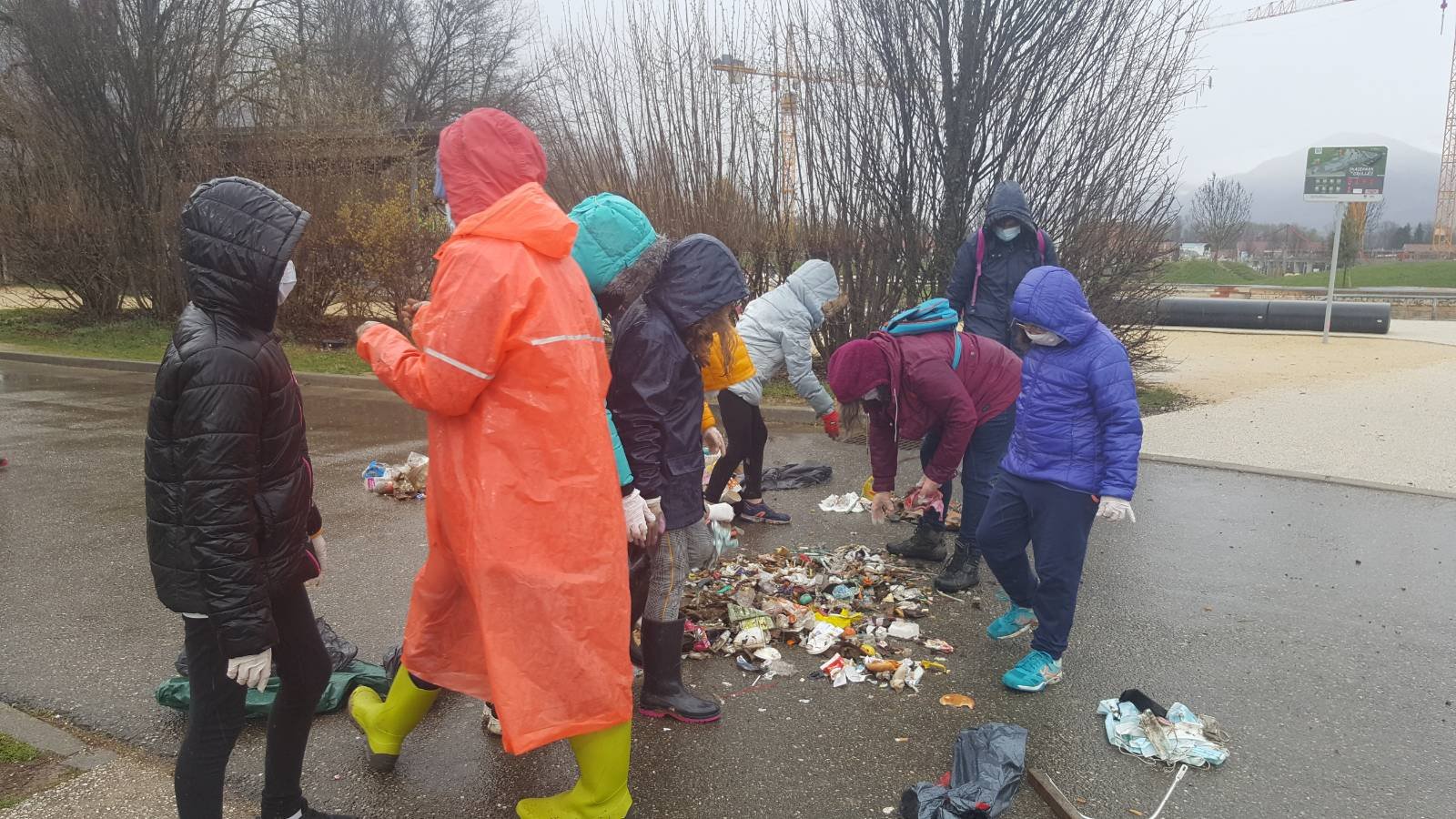 La collecte des enfants