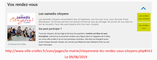 Samedis citoyens