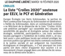 Soutien EELV et PCF